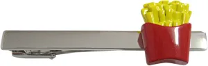 Kiola Designs Colorful French Fry Square Tie Clip