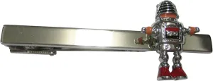 Kiola Designs Colorful Retro Robot Tie Clip
