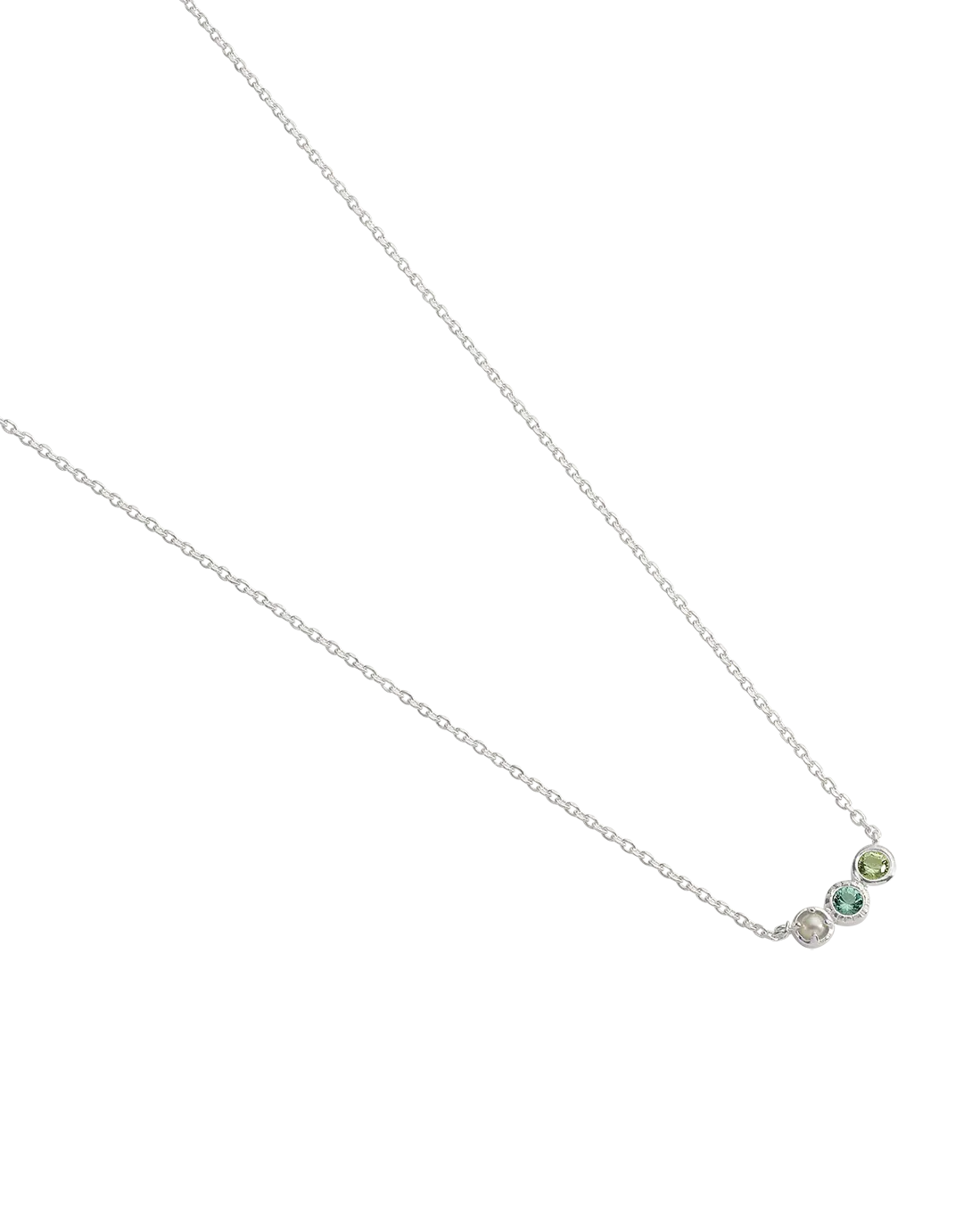 Kirstin Ash Sorbet Necklace - Sterling Silver