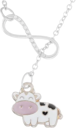 Kivosliviz Cow Necklace Gifts for Women Teen Necklaces Cows Themed Cow Lovers Cow Necklace