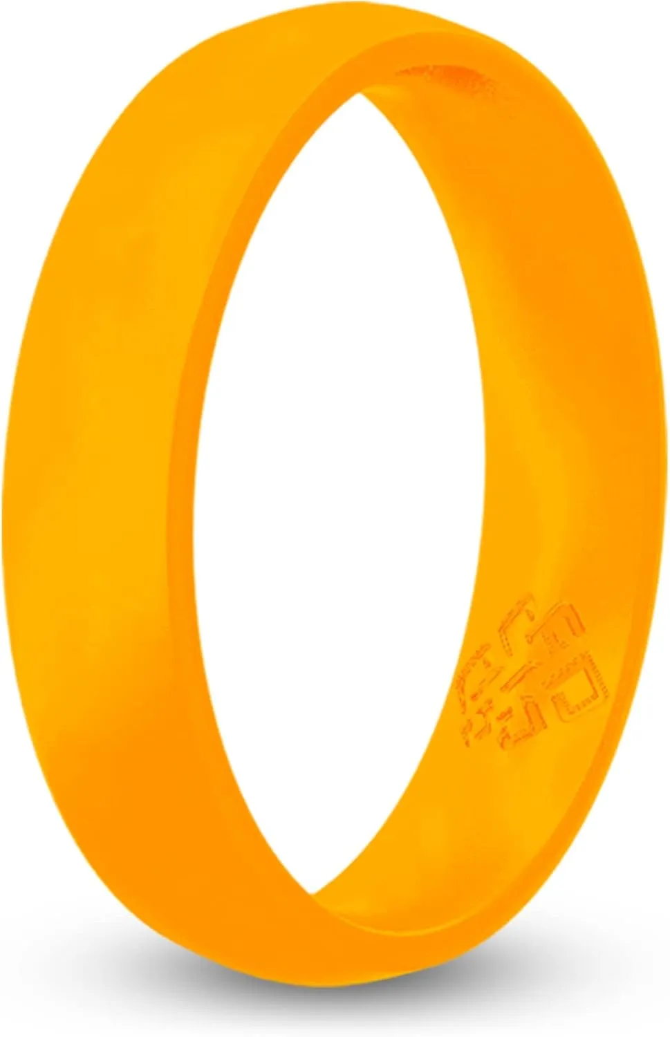 Knot Theory Silicone Rings for Women Rainbow Neon Pink Yellow Orange  Bright Camo Rubber Wedding Band  Gym Workout Pilates Yoga Ring for Her