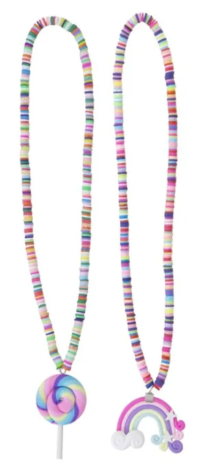 Lollipop or Rainbow Necklace