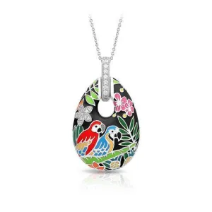 Macaw Black Pendant