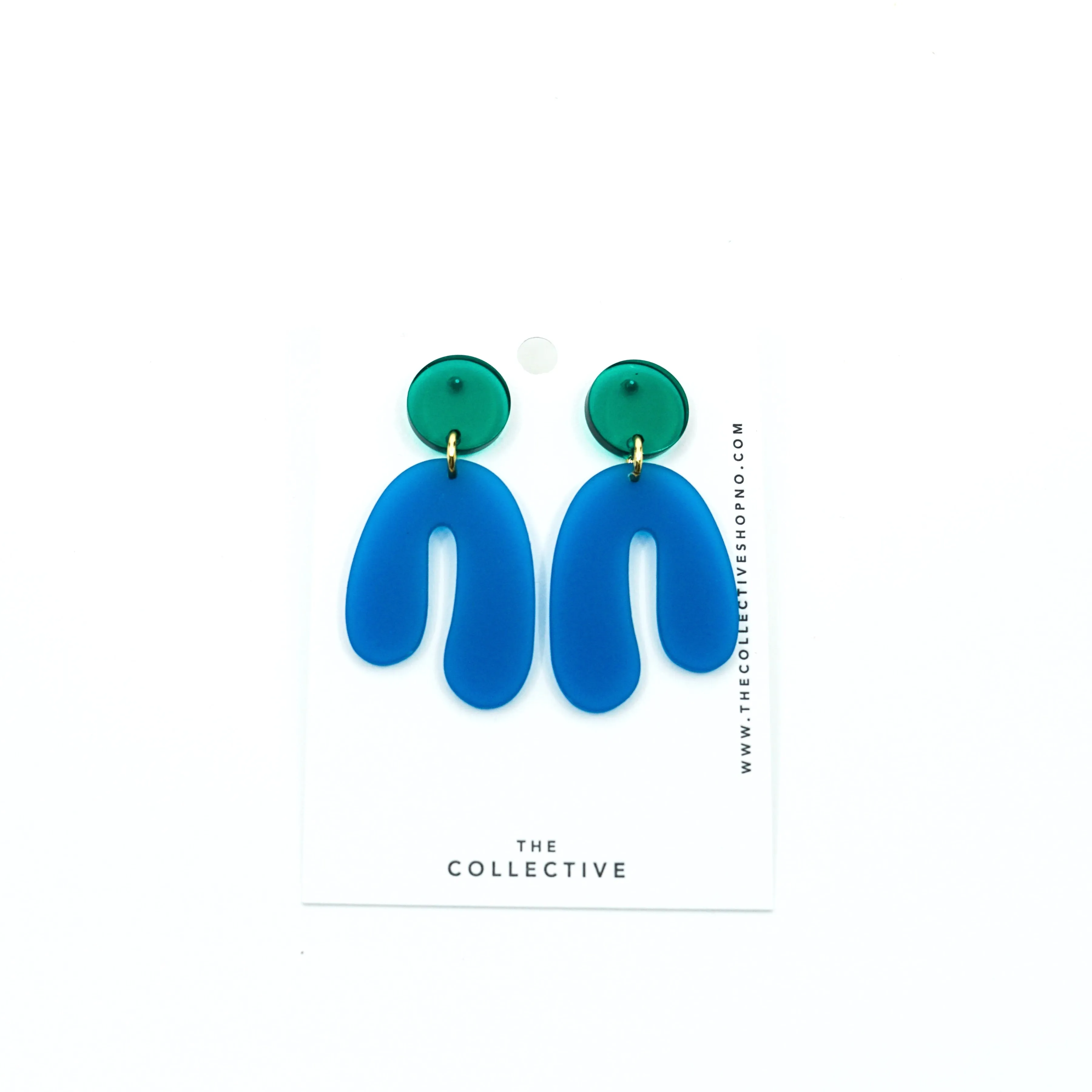 Marley Organic Shapes Resin Earrings