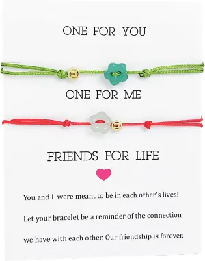 Matching Bracelet for Couple Women Men, Lucky Star Leather Friendship Relationship Promise Bracelet for Bff Jewelry Gifts