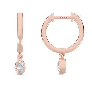 Mini-Dewdrop Encompassing Drop Hoops