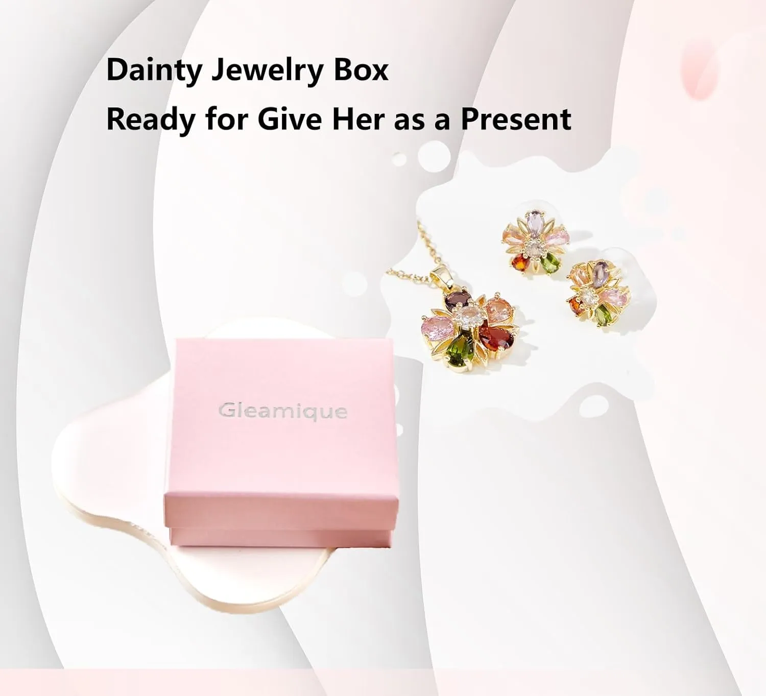 Mothers day gifts for Mom,Wife - Jewelry Sets,Women's Necklace & Earrings, Cross,Floral,Heart,Rose,Butterflies, Dragonfly & Travel-Themed Designs in Silver & Gold Plated