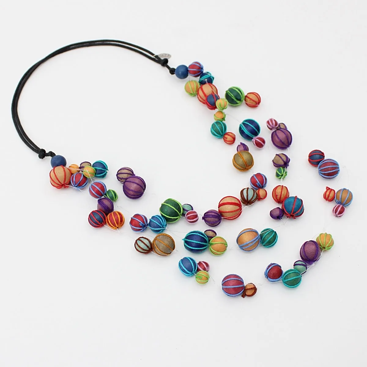 Multi Color Floating Clara Necklace