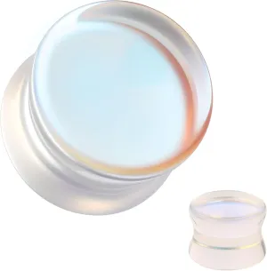 Natural Stone Ear Gauge Double Flare plugs Stretcher Lobe Earring Piercing Jewelry Plug Gauges, Sold as a Pair 6mm-14mm