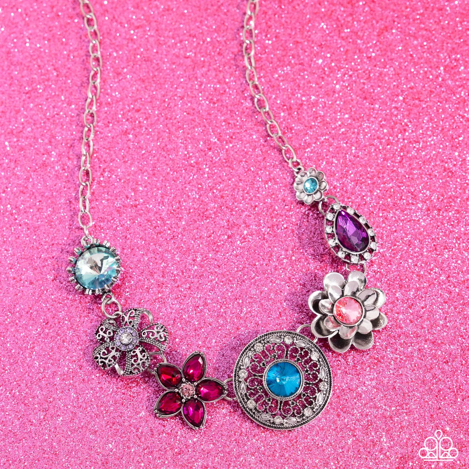 Necklace Giddy Garden - Multi LOP N2427