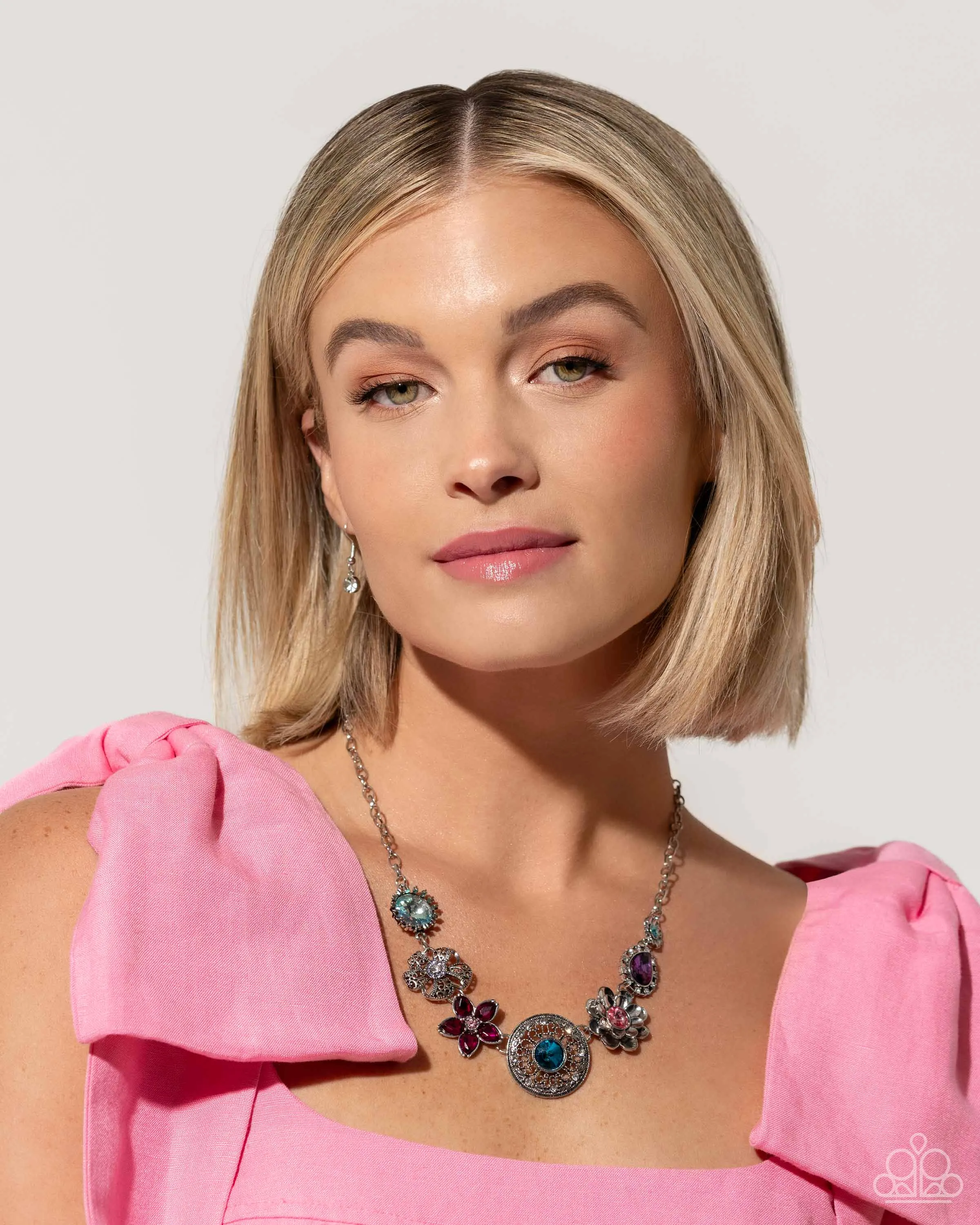 Necklace Giddy Garden - Multi LOP N2427