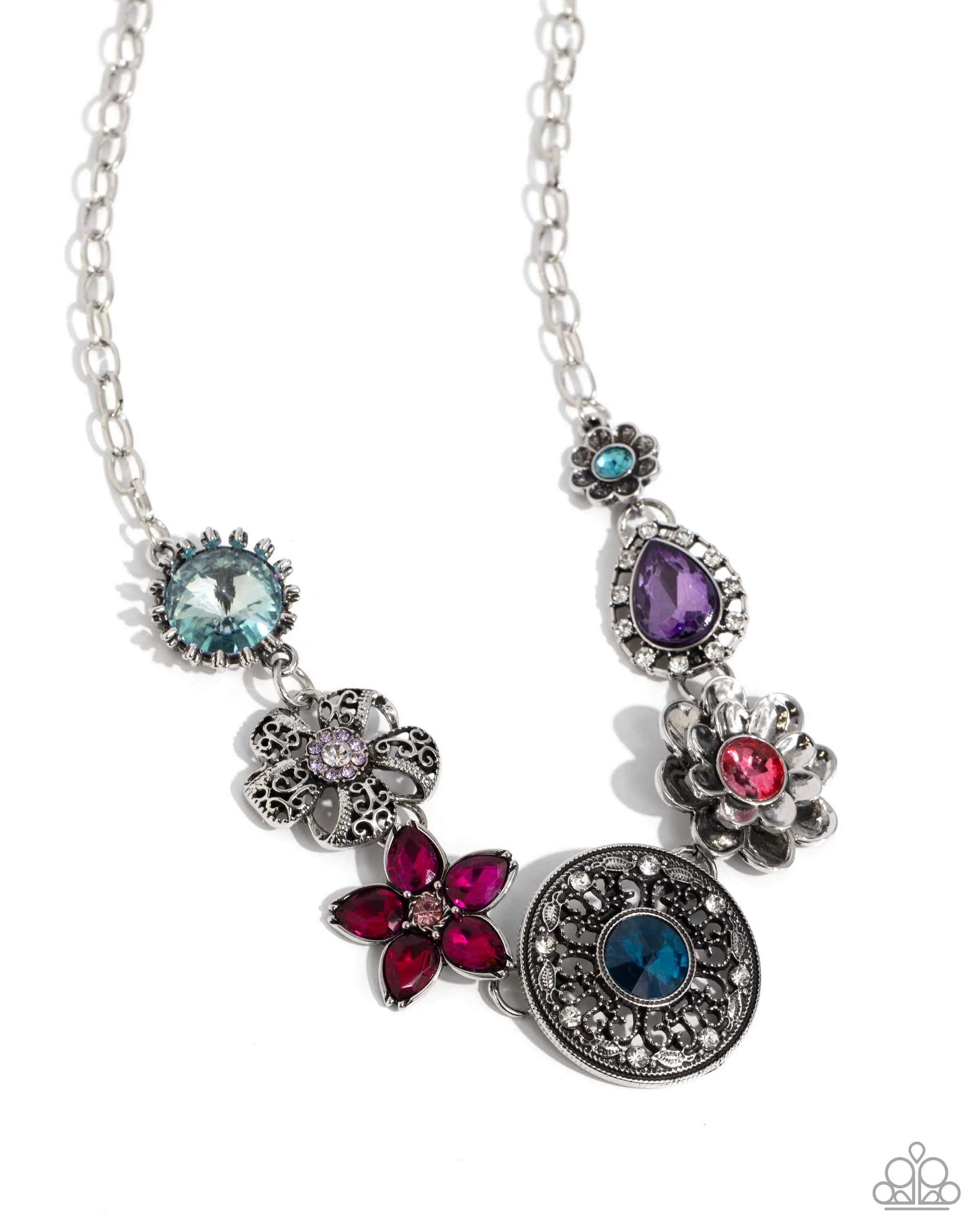 Necklace Giddy Garden - Multi LOP N2427