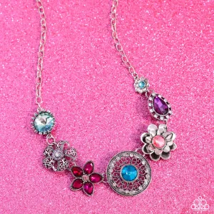 Necklace Giddy Garden - Multi LOP N2427