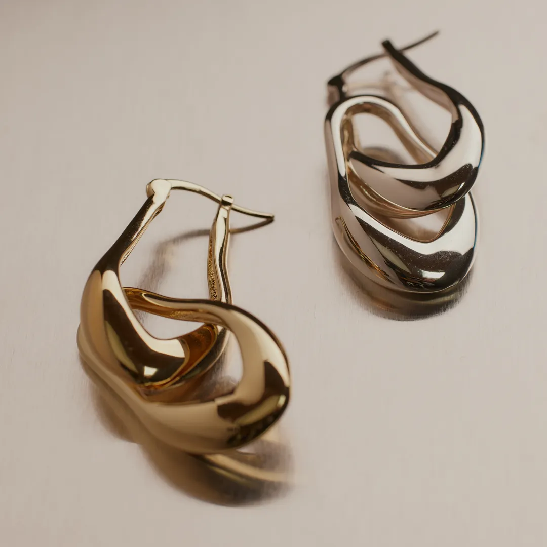 Organic Long Hoops   Cord Set