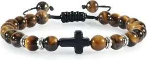 Orthodox Prayer Rope Handmade Natural Stone Wooden Beaded Bracelet, Christian Jesus Cross Braided Bracelets For Men Women, anglican prayer beads Prayer Yoga Jewelry Couple, greek worry beads chotki komboskini