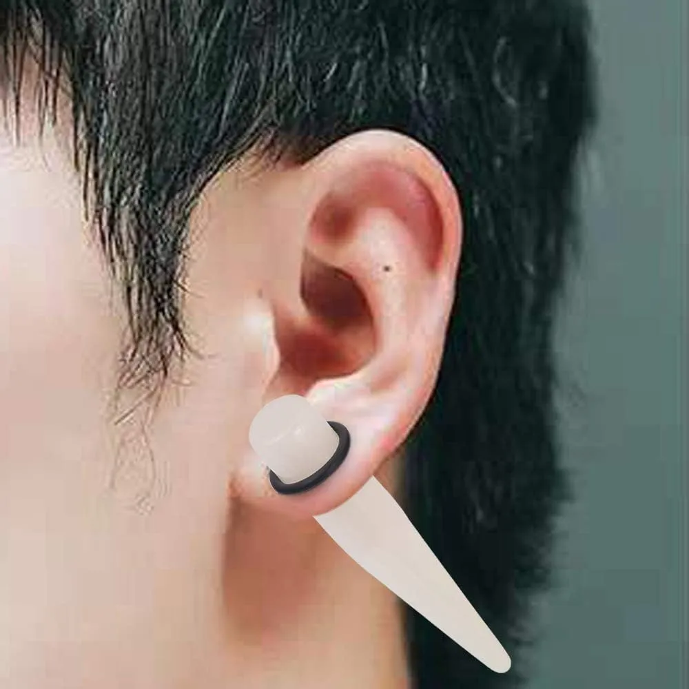 Oyaface 36 PCS Big Gauges Ear Stretching Kit 00G-20mm Acrylic Tapers Plugs Silicone Tunnels Piercing Set