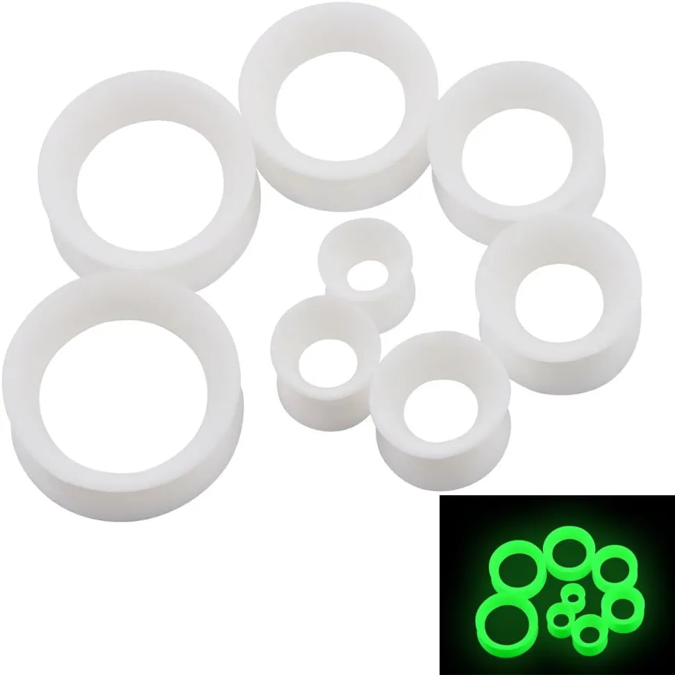 Oyaface 36 PCS Big Gauges Ear Stretching Kit 00G-20mm Acrylic Tapers Plugs Silicone Tunnels Piercing Set