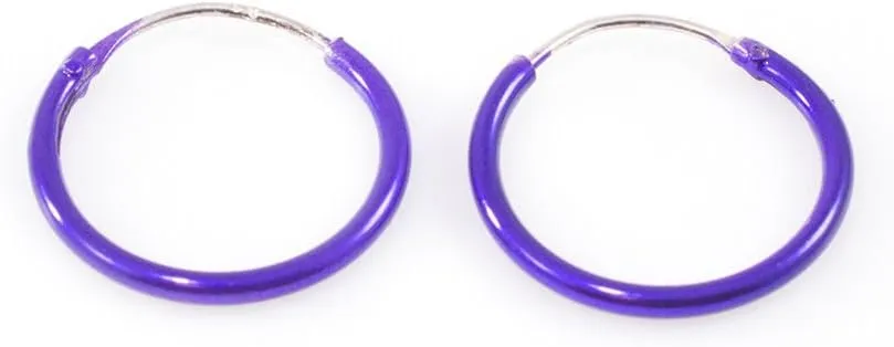 Pair of Hinged Hoops 22 Gauge 1/2" (12mm) Perfect for Cartilage, Helix, Rook and lobe