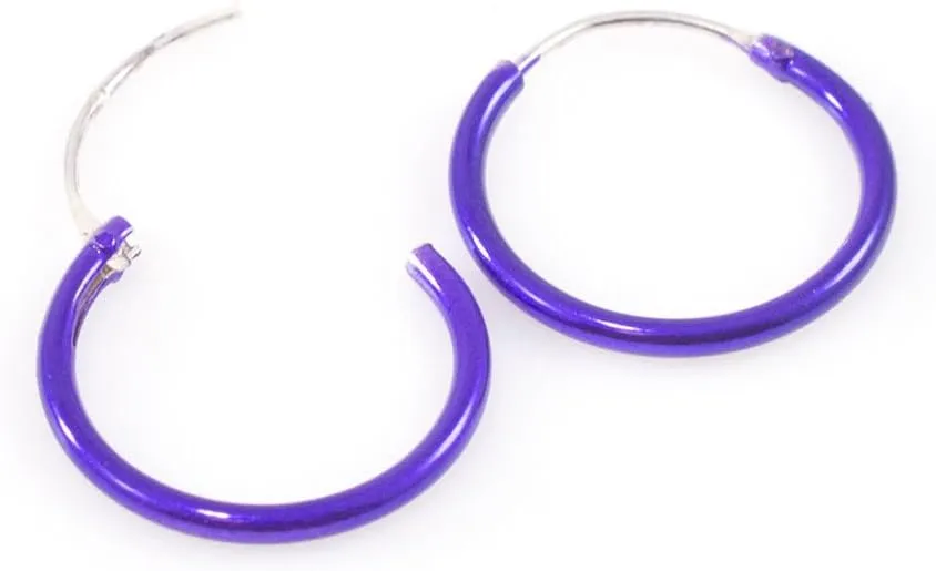 Pair of Hinged Hoops 22 Gauge 1/2" (12mm) Perfect for Cartilage, Helix, Rook and lobe