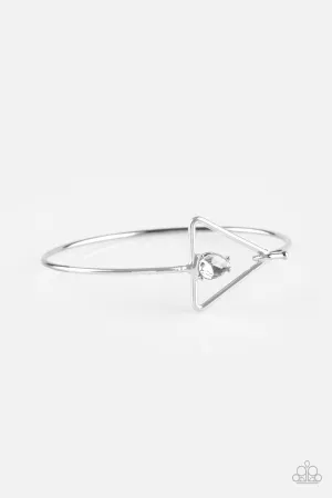 Paparazzi Bracelet ~ Gorgeously Giza - White