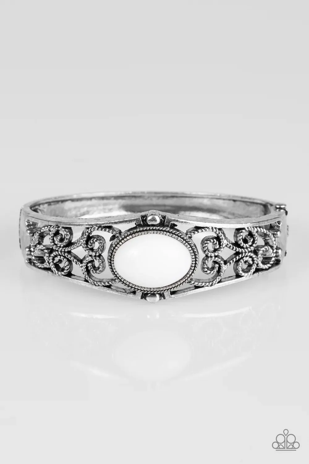 Paparazzi Bracelet ~ Joyful Journeys - White