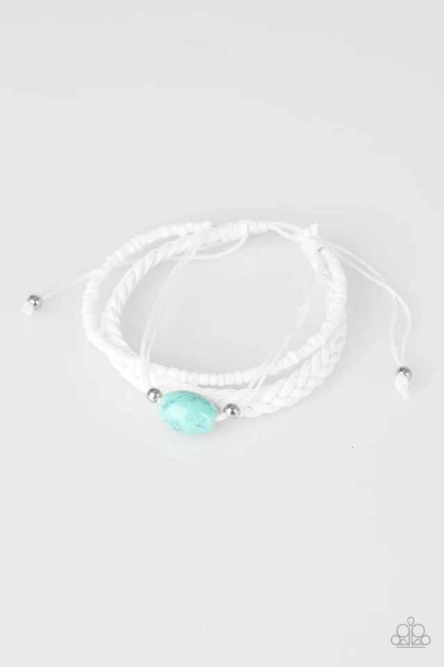 Paparazzi Bracelet ~ Weekend Wanderer - White