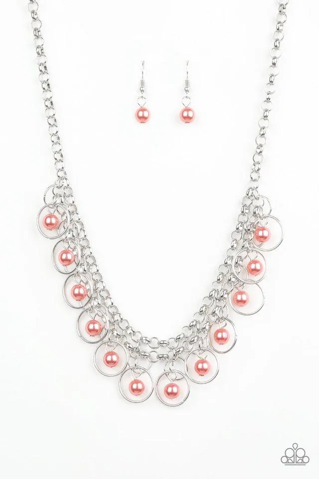 Paparazzi Necklace ~ Party Time - Orange