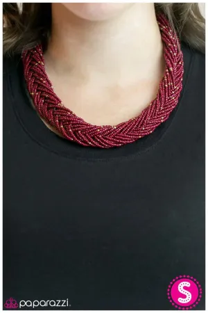 Paparazzi Necklace ~ The Need For BEAD - Pink