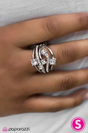 Paparazzi Ring ~ The Trophy Wife - White