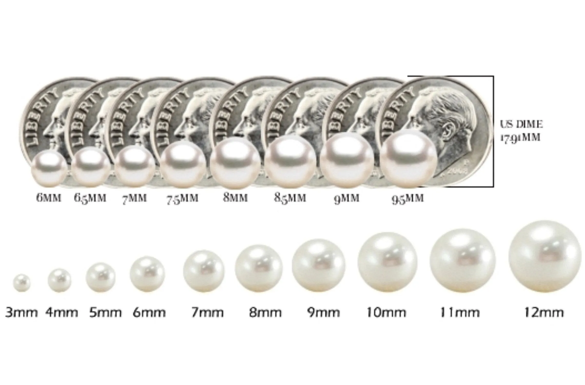 Peacock Blue Freshwater Pearl Stud Earrings Sterling Silver 8mm