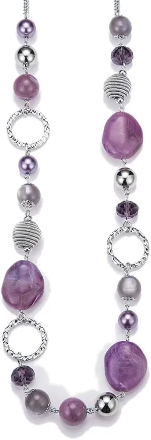 PEARL&CLUB Long Beaded Necklaces For Women - Sweater Chain Fashion Jewelry Necklace Gifts For Women