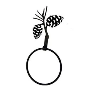 Pine Cone Towel Ring