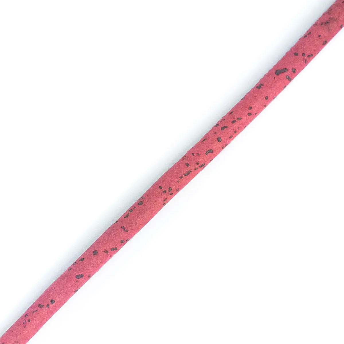 Pink Cork Cord, 5mm Round String for Jewelry Making COR-148(10 meters)