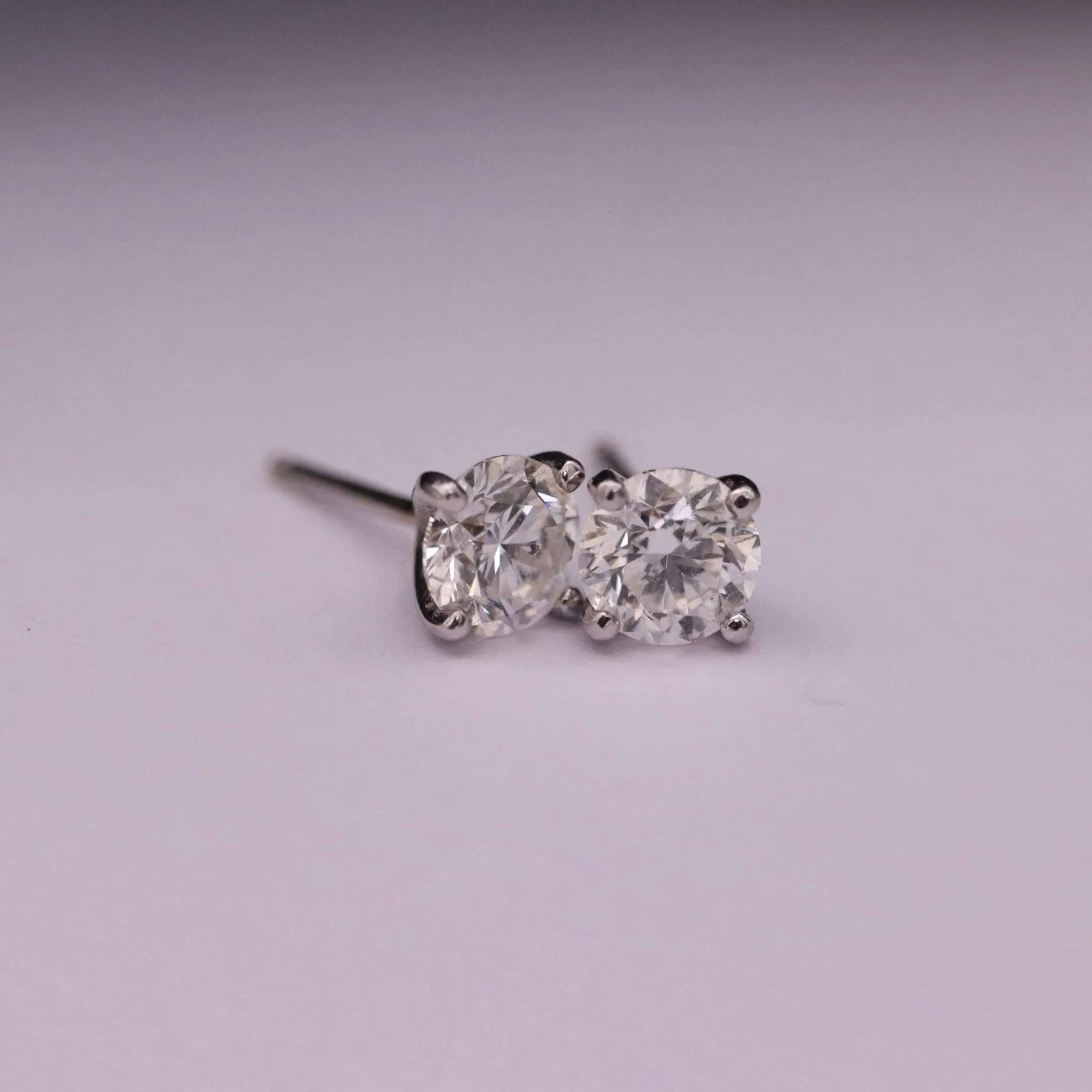 Round Diamond Studs