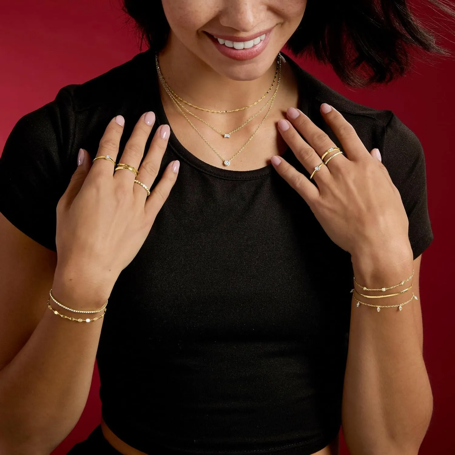 RS Pure by Ross-Simons Italian 14kt Yellow Gold Grooved Ring