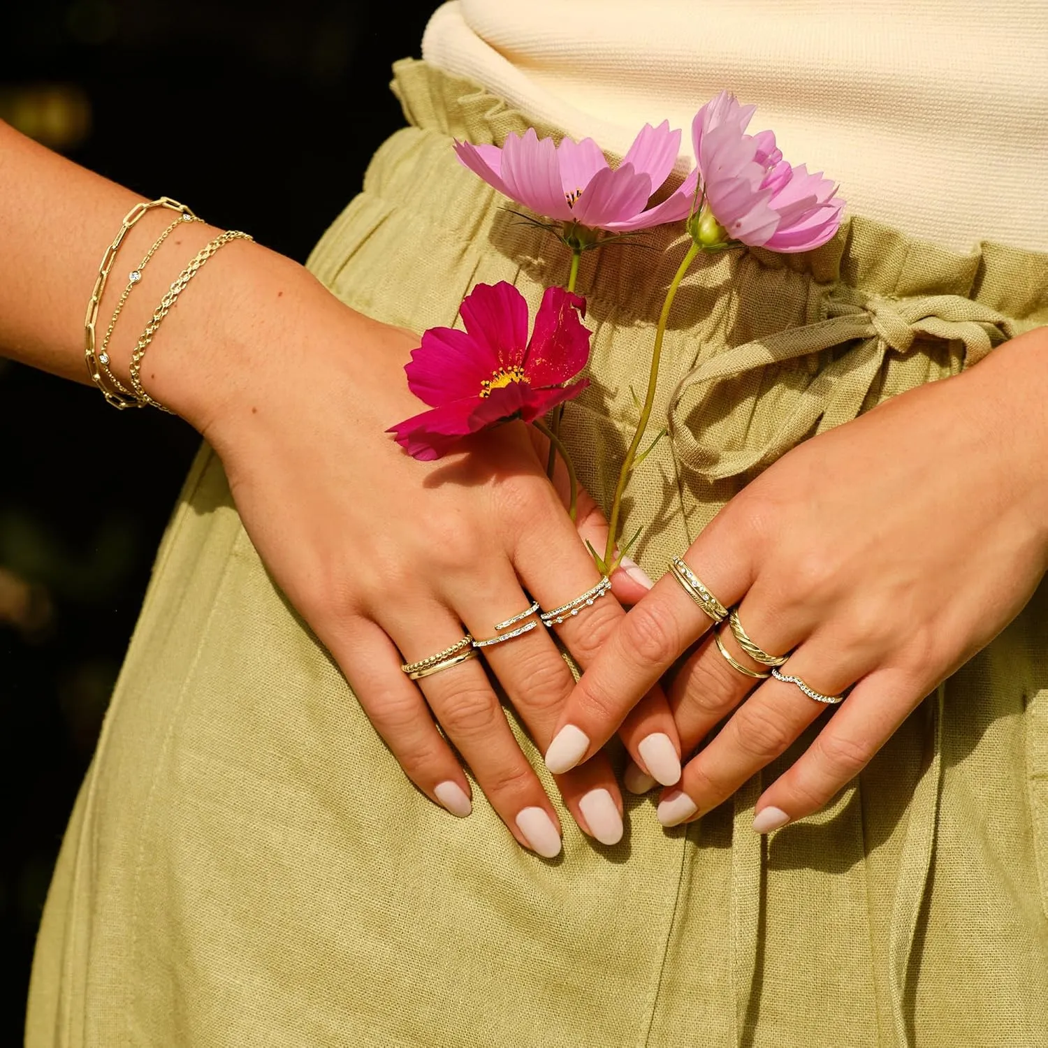 RS Pure by Ross-Simons Italian 14kt Yellow Gold Grooved Ring