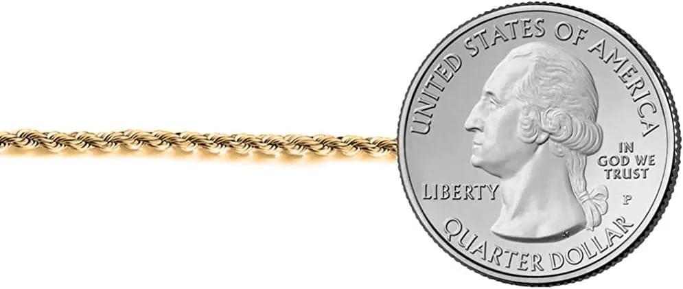 Savlano 14K Solid Gold Italian Chain Figaro, Rope, Mariner, Box, Cuban 14 Karat Anklet for Women Comes With Gift Box - Made in Italy