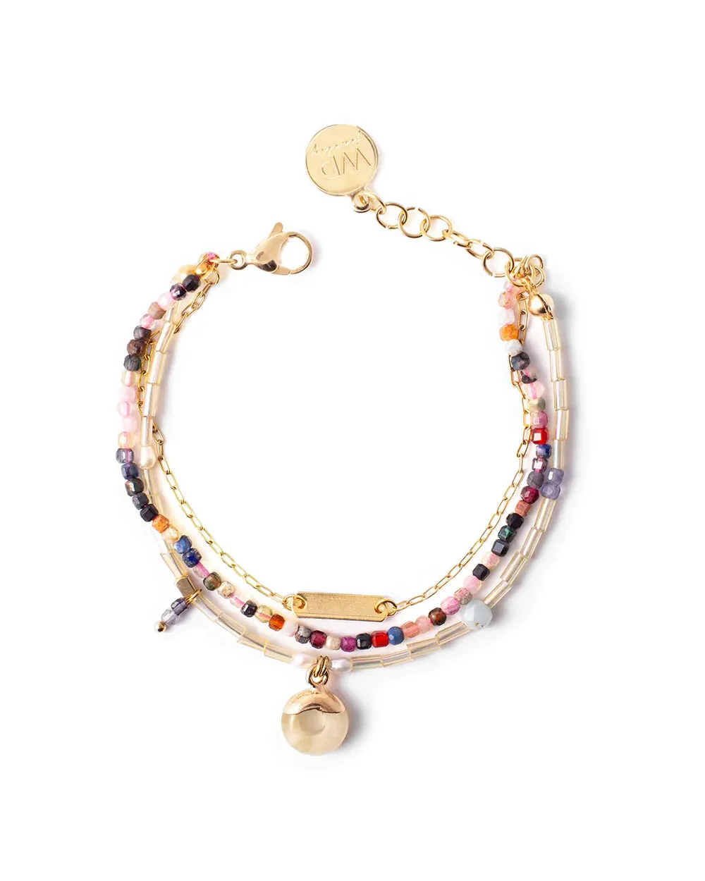 Sixteen Bracelet in Gold