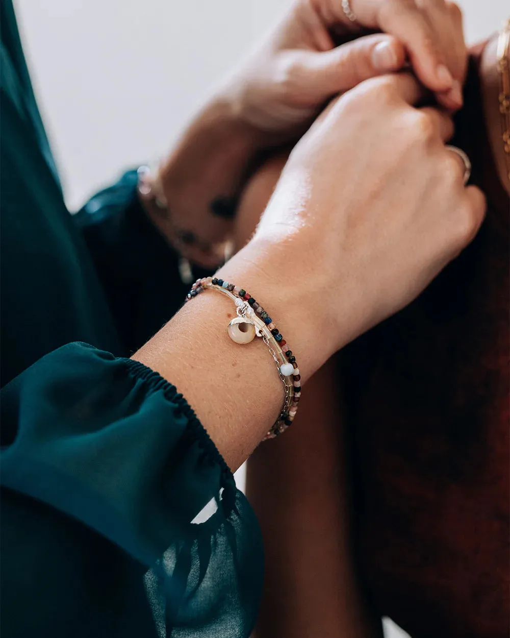 Sixteen Bracelet in Silver