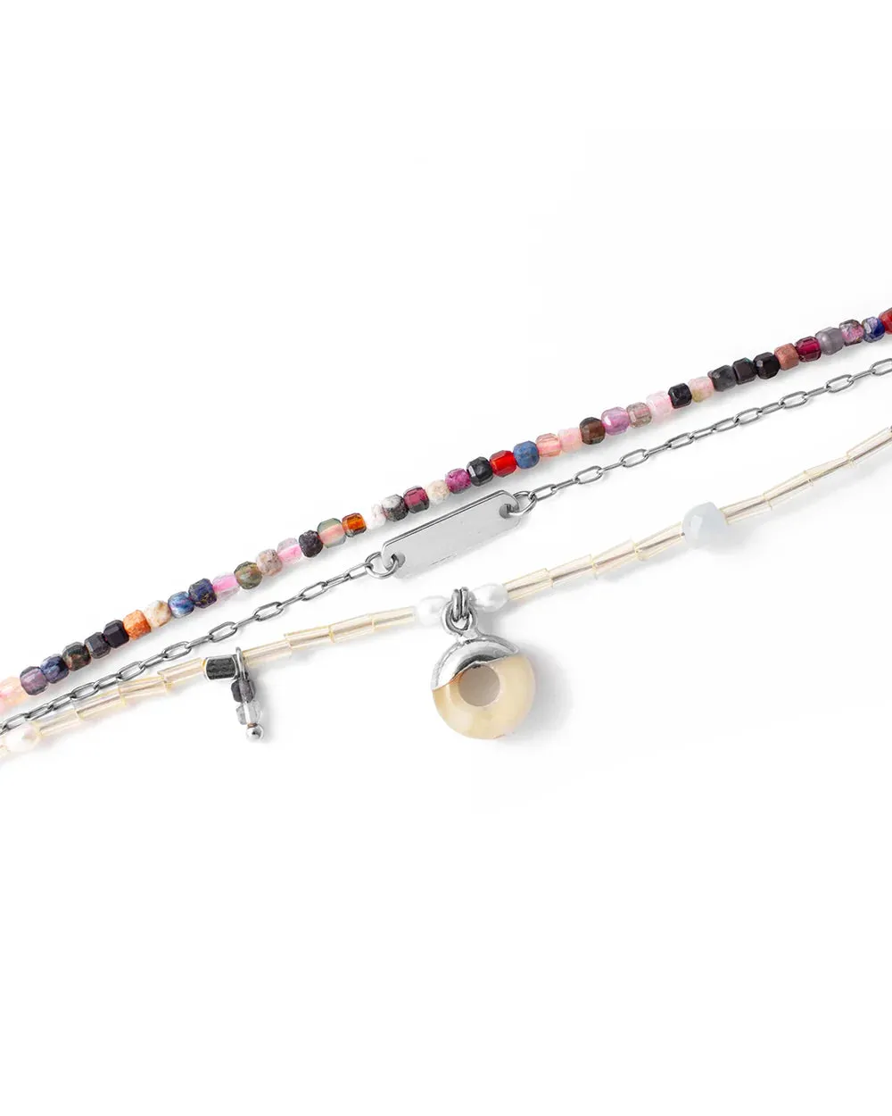 Sixteen Bracelet in Silver