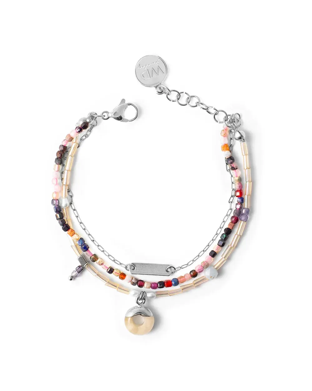 Sixteen Bracelet in Silver