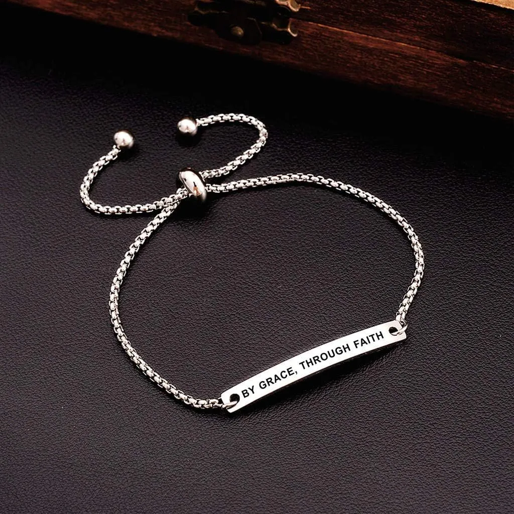 SOUSYOKYOSAM Cuff Bracelets for Women, Fashional Jewelry for Girl Her, Inspirational Gifts for Women