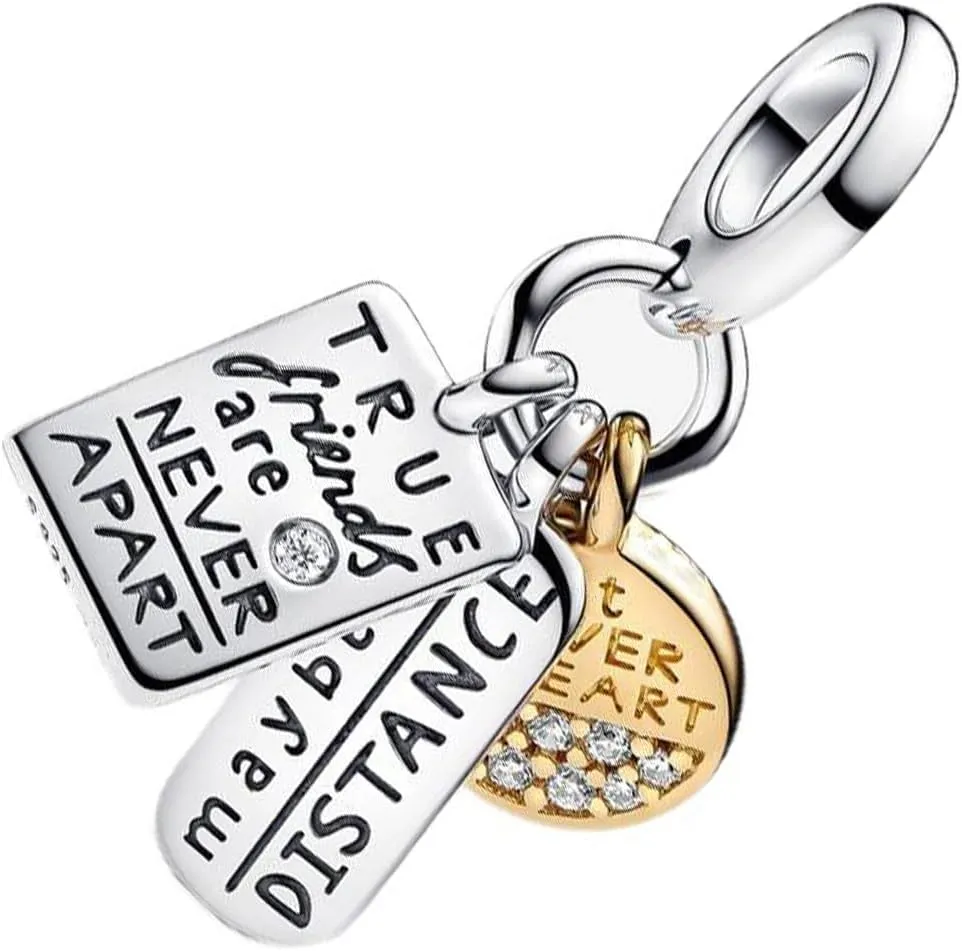 Spinnable Face Robot Dangle Charm Fit Women Bracelet Necklaces Fashion Gifts 925 Sterling Silver DIY Jewelry