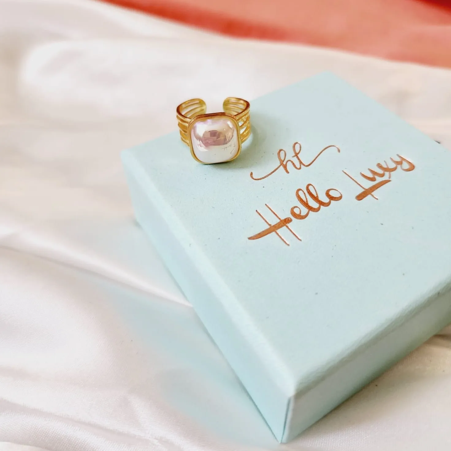 Square Throb Ring