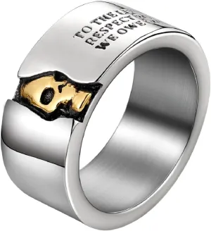Stainless Steel Skull Rings for Men Women Gothic Skull Vintage Antique Style Biker Cocktail Party Halloween Biker Ring