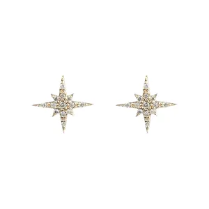 Starburst Diamond Studs