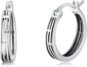 Sterling Silver Hoop Earrings Small Hoop Sun/Leaf/Triangle Huggie Earrings for Women Hypoallergenic