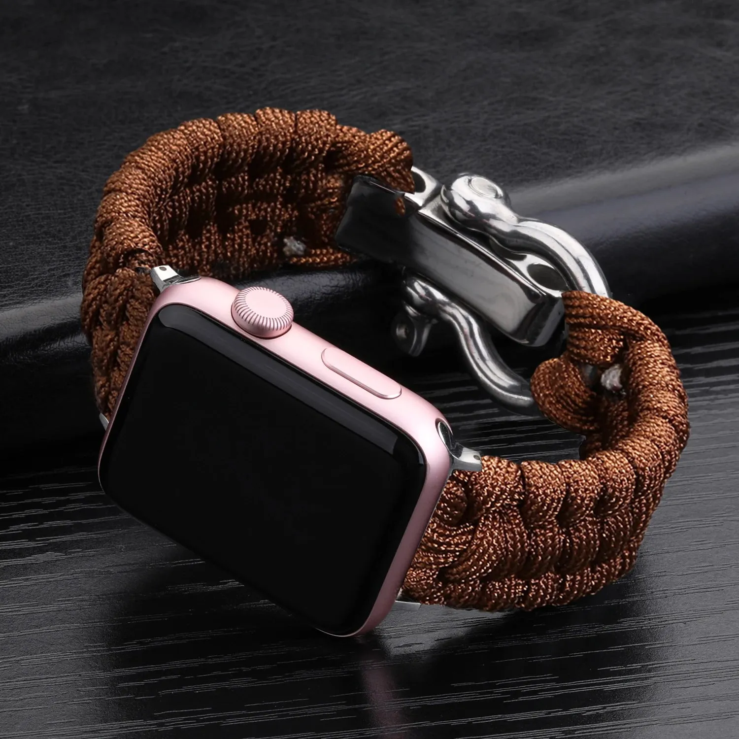 Survival Paracord Watch Band for Apple Watch Ultra Series and 9 8 7 6 5 4 SE Outdoors Sport band
LIMITED EDITION STYLES AVAILABLE!