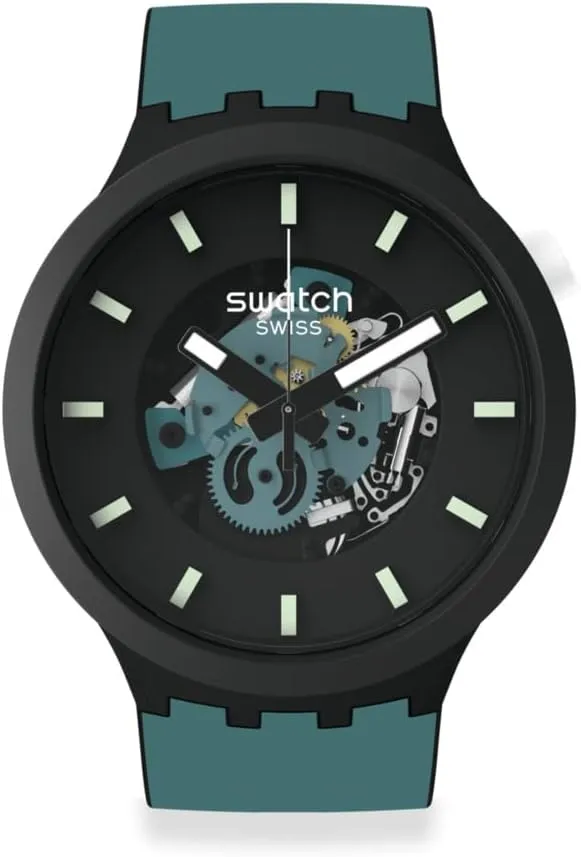 Swatch NIGHT TRIP Unisex Watch (Model: SB03B107)