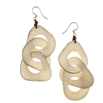 Tagua Nut Vero Earrings